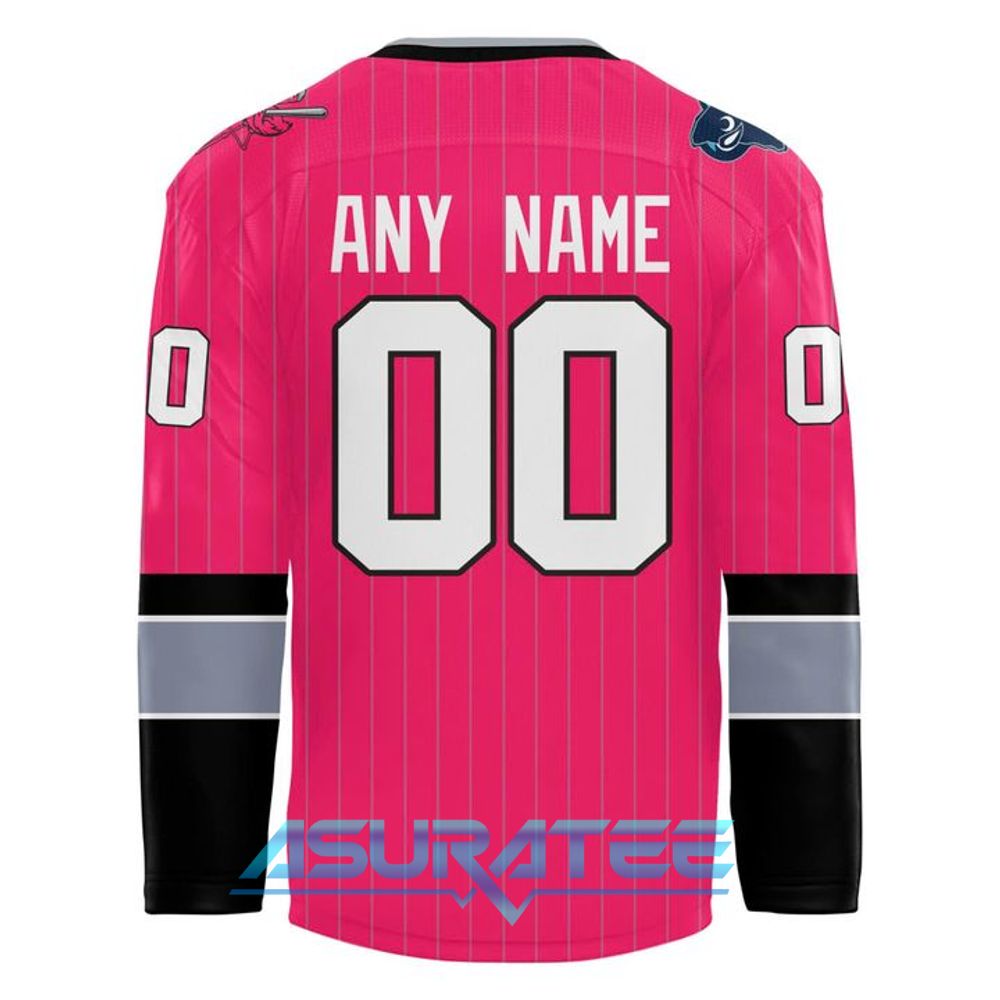 Pee Dee IceCats x Florence Flamingos Warm Up 2026 Hockey Jersey