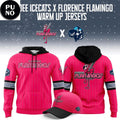 Pee Dee IceCats x Florence Flamingos Warm up 2026 Hoodie T-Shirt