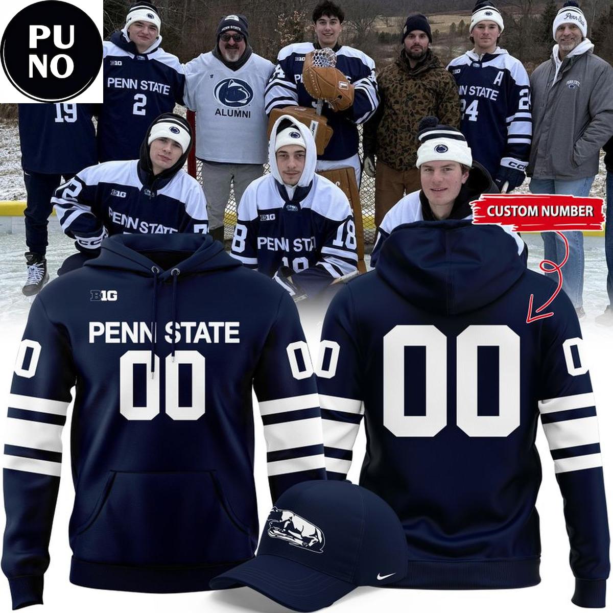 Penn State Hockey Outdoor Gameday 2026 Hoodie Shirt