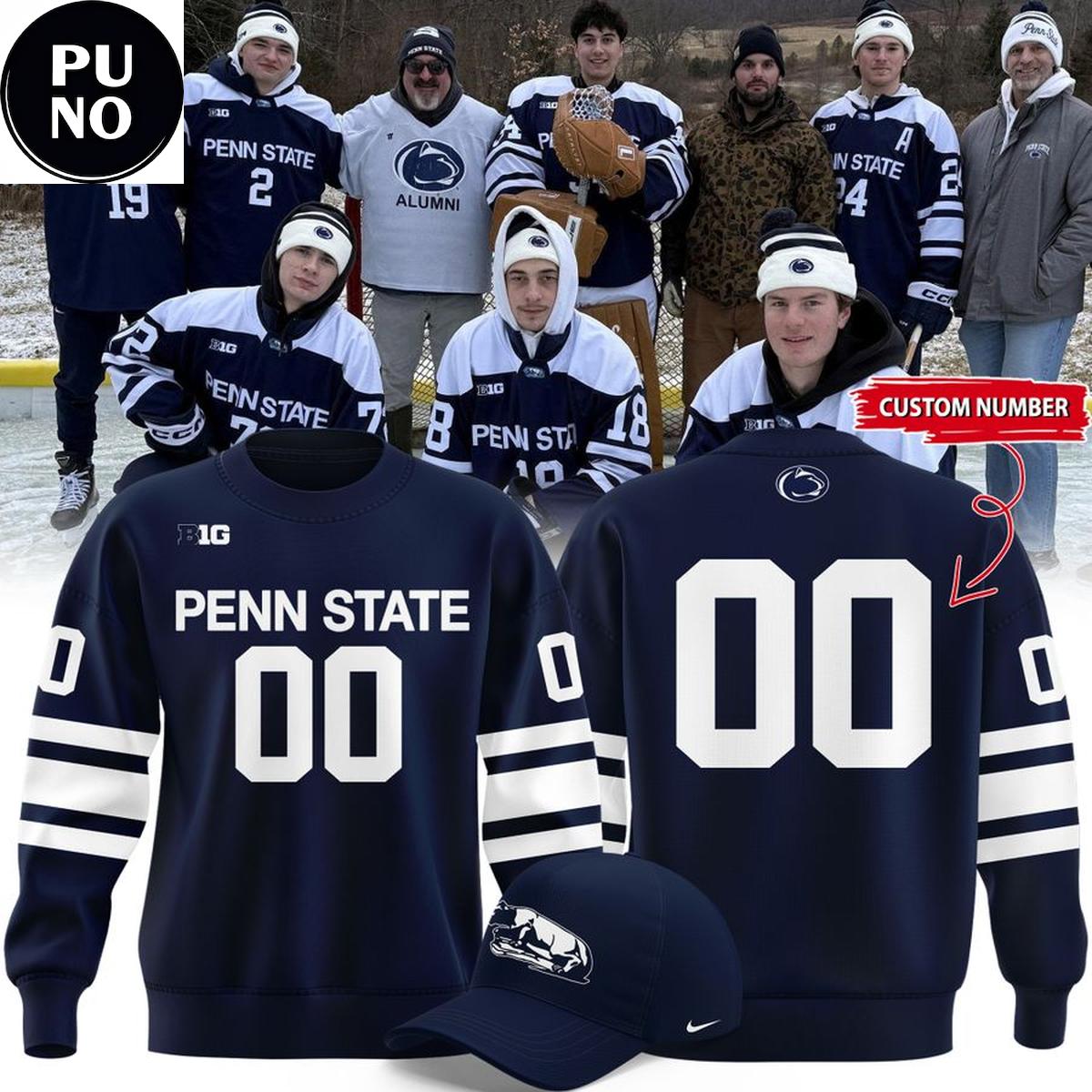 Penn State Hockey Outdoor Gameday 2026 Hoodie Shirt
