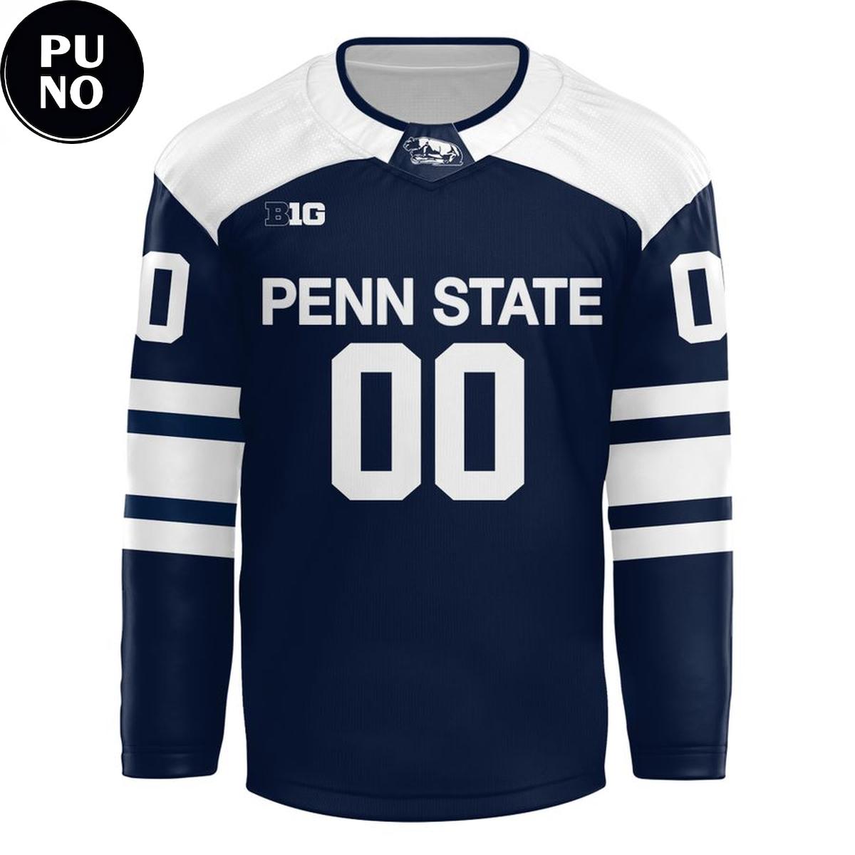 Penn State Hockey Outdoor Gameday 2026 Personalized Hockey Jersey
