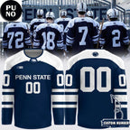 Penn State Nittany Lions 2026 Beaver Stadium Game Personalized Hockey Jersey