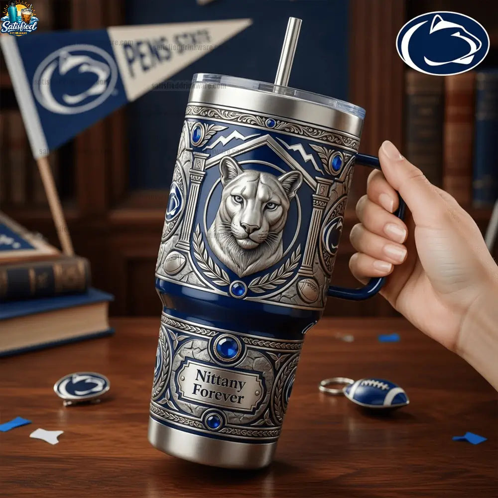Penn State Nittany Lions 40oz Tumbler With Handle