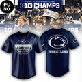 Penn State Wrestling Sets School Scoring Record 2026 Big Ten Championship Baseball Jersey