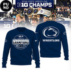 Penn State Wrestling Sets School Scoring Record 2026 Big Ten Championship Hoodie T-Shirt