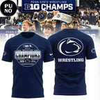 Penn State Wrestling Sets School Scoring Record 2026 Big Ten Championship Hoodie T-Shirt