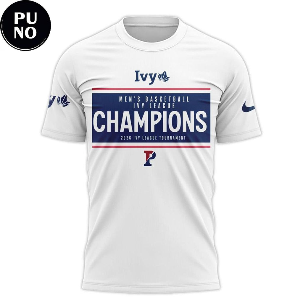 Pennsylvania Quakers 2026 Ivy League Men’s Basketball Tournament Champions Hoodie T-Shirt