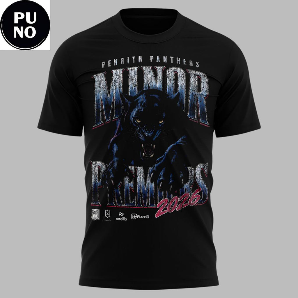 Penrith Panthers Minor Premiers 2026 T-Shirt