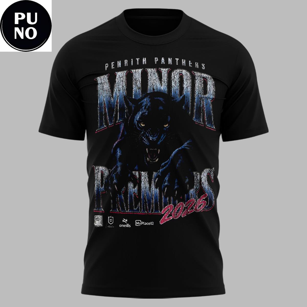 Penrith Panthers Minor Premiers 2026 T-Shirt