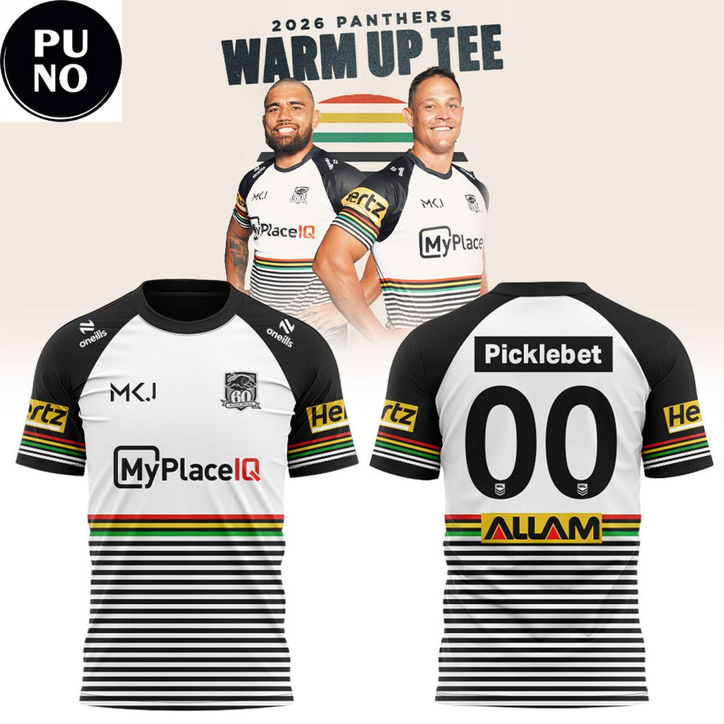Penrith Panthers Unveils 2026 Celebrating 60th Season Personalized T-Shirt
