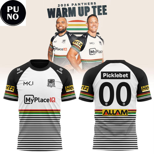 Penrith Panthers Unveils 2026 Celebrating 60th Season Personalized T-Shirt