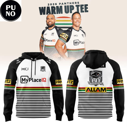 Penrith Panthers Unveils 2026 Warm Up Tee Hoodie T-Shirt