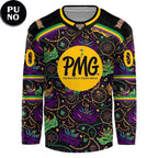 Pensacola Ice Flyers x Mardi Gras Night 2026 Personalized Hockey Jersey