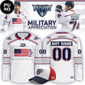 Pensacola Ice Flyers x Military Appreciation 2026 Personalized Hockey Jersey