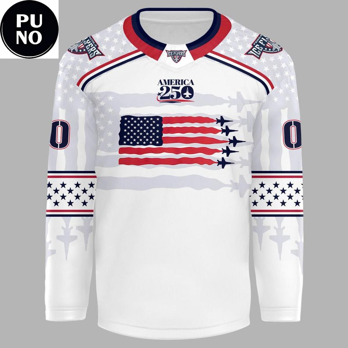 Pensacola Ice Flyers x Military Appreciation 2026 Personalized Hockey Jersey