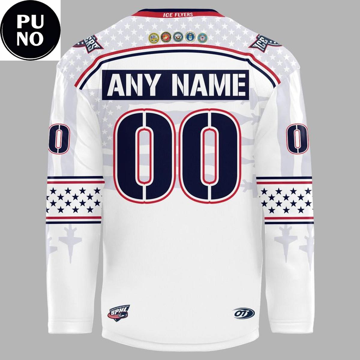 Pensacola Ice Flyers x Military Appreciation 2026 Personalized Hockey Jersey