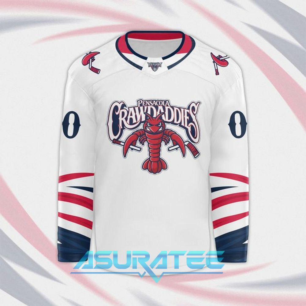 Pensacola Ice Flyers x Pensacola Crawdaddies Night 2026 Hockey Jersey