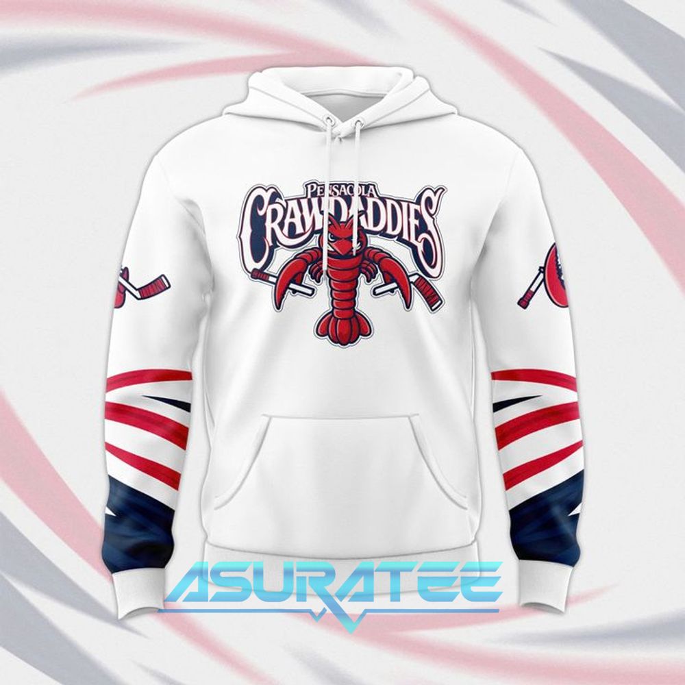 Pensacola Ice Flyers x Pensacola Crawdaddies Night 2026 Hoodie, Cap