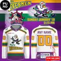 Peoria Rivermen x Mighty Ducks Night 2026 Personalized Hockey Jersey