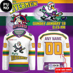 Peoria Rivermen x Mighty Ducks Night 2026 Personalized Hockey Jersey