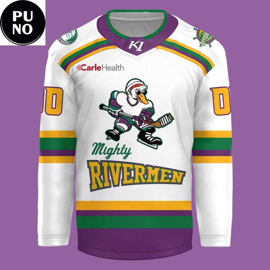 Peoria Rivermen x Mighty Ducks Night 2026 Personalized Hockey Jersey