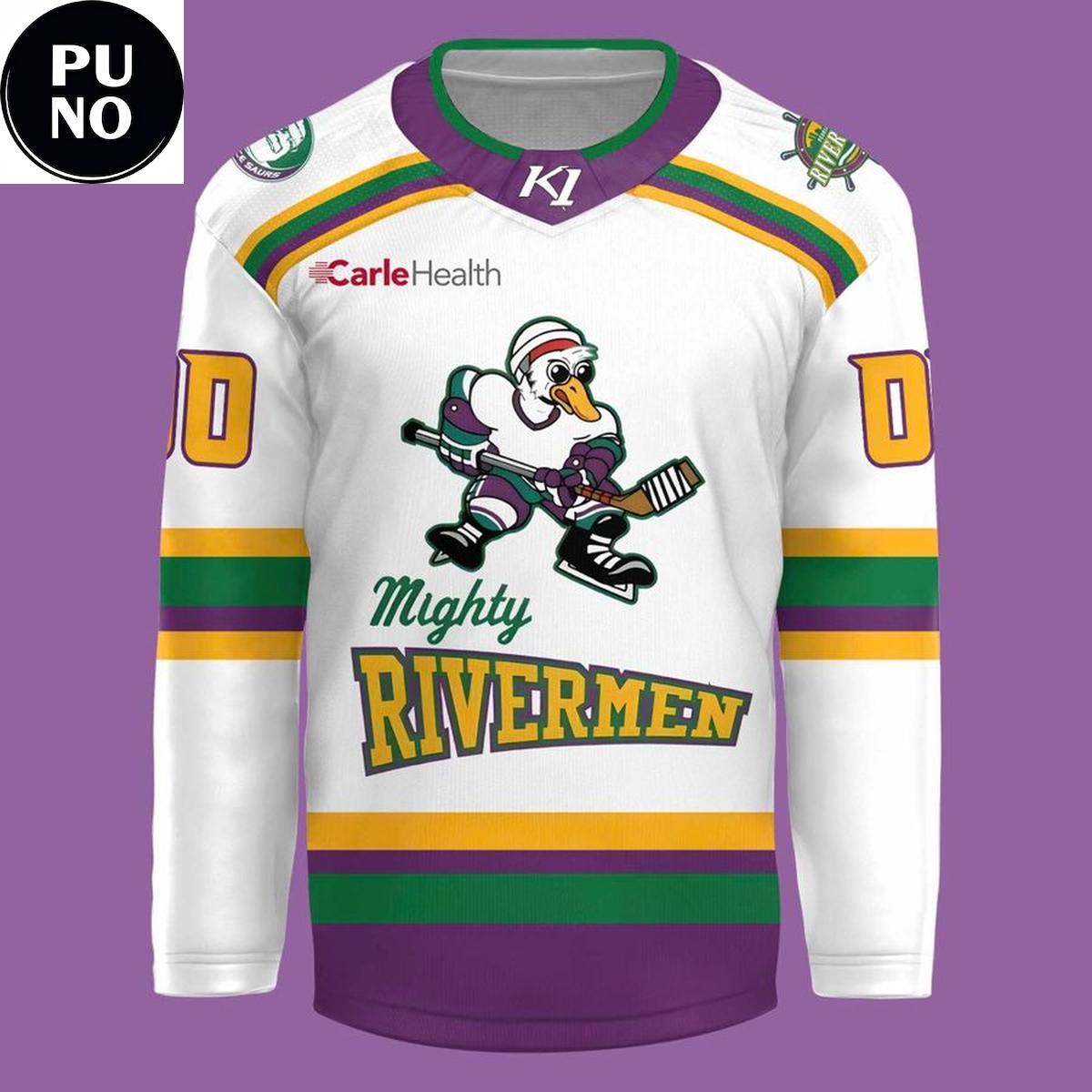 Peoria Rivermen x Mighty Ducks Night 2026 Personalized Hockey Jersey