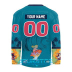 Peoria Rivermen x Stitch Disney Jersey Night Special Hockey Jersey