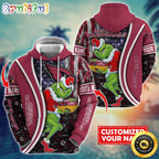 Personalized NFL Arizona Cardinals Hoodie Grinch Unisex Hoodie