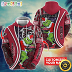 Personalized NFL Atlanta Falcons Hoodie Grinch Unisex Hoodie