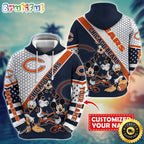 Personalized NFL Chicago Bears Hoodie Character Cartoon Movie Unisex Hoodie