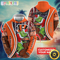 Personalized NFL Cincinnati Bengals Hoodie Grinch Unisex Hoodie