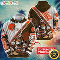 Personalized NFL Cleveland Browns Hoodie Character Cartoon Movie Unisex Hoodie