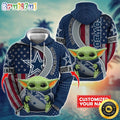 Personalized NFL Dallas Cowboys Hoodie Baby Yoda Unisex Hoodie For Fans