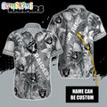 Personalized NFL Las Vegas Raiders Hawaiian Shirt Special Tropical Fruit Aloha Shirt