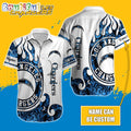 Personalized NFL Los Angeles Chargers Hawaiian Shirt Special Realtree Hunting Design Aloha Shirt