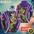 Personalized NFL Minnesota Vikings Hoodie Grinch Unisex Hoodie
