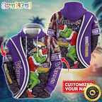 Personalized NFL Minnesota Vikings Hoodie Grinch Unisex Hoodie