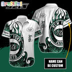Personalized NFL New York Jets Hawaiian Shirt Special Realtree Hunting Design Aloha Shirt
