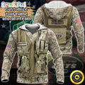 Personalized NFL New York Jets Hoodie Camo Military Hoodie