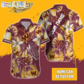 Personalized NFL Washington Commanders Hawaiian Shirt Special Tropical Fruit Aloha Shirt