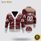 Personalized NHL Arizona Coyotes Elk Pattern Ugly Christmas Sweater Perfect Gift For Football Fans