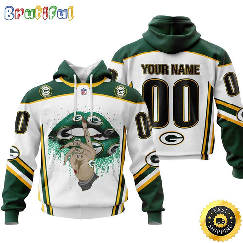 Personalized Green Bay Packers All Over Print 3D Hoodie Please Control A Mouth Unisex Hoodie