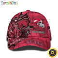 Personalized NCAA Arkansas Razorbacks All Over Print BaseBall Cap Show Your Pride