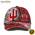 Personalized NCAA Indiana Hoosiers All Over Print BaseBall Cap The Perfect Way To Rep Your Team