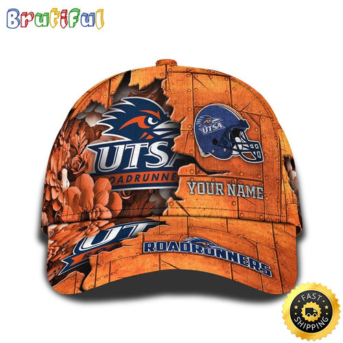 Personalized NCAA UTSA Roadrunners All Over Print Baseball Cap Show Your Pride