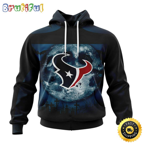 Personalized NFL Houston Texans Hoodie Specialized Halloween Concepts Kits 3D Hoodie Unisex Hoodie