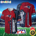 Personalized NFL New England Patriots Baseball Jersey Sportswear Tops