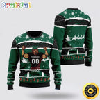 Personalized NFL New York Jets All I Need For Christmas Ugly Christmas Sweater Perfect Gift For Football Fans