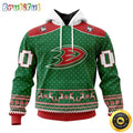 Personalized NHL Anaheim Ducks Special Ugly Christmas All Over Print 3D Hoodie Unisex Hoodie Tshirt Sweatshirt