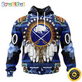 Personalized NHL Buffalo Sabres Hoodie Special Native Costume Design 3D Hoodie Unisex Tshirt Hoodie